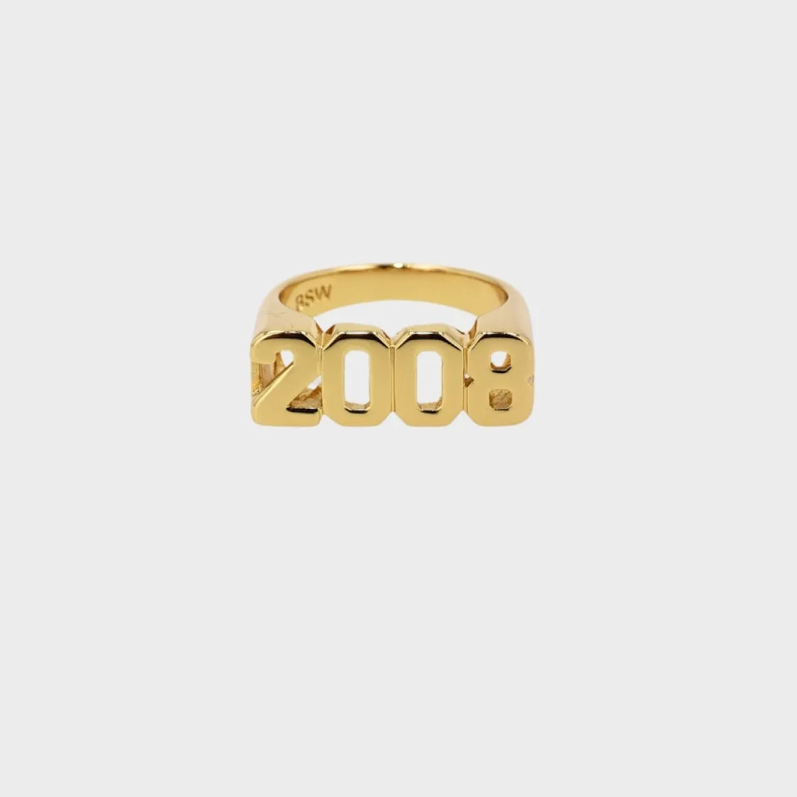 Birth Year Ring Guld